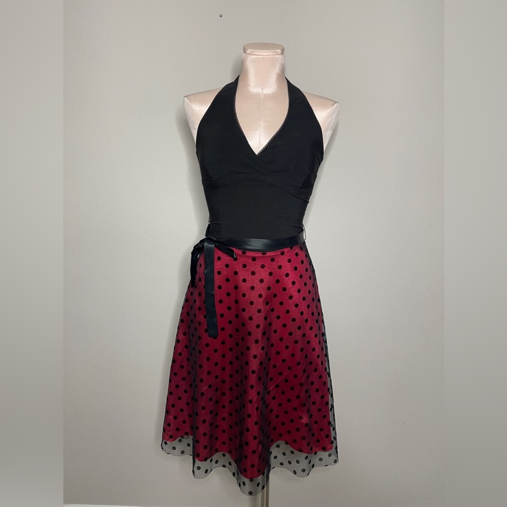 Vintage 90s y2k Rampage formal semiformal halter dress